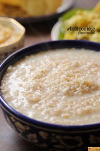 Gothambu Kanji recipe | nurukku gothambu Kanji | Broken wheat porridge ...