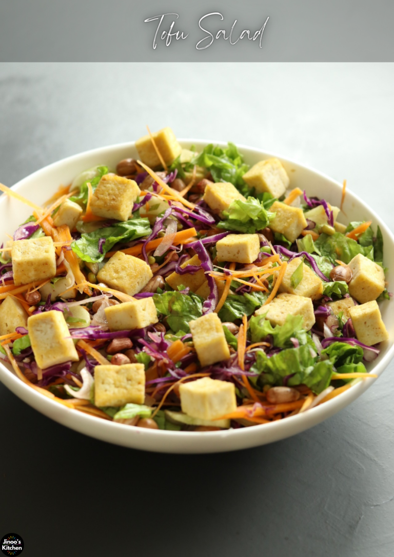 Tofu Salad – Protein packed breakfast salad – healthy breakfast
