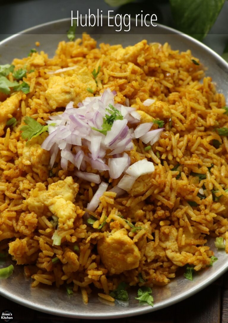 Spicy Egg Rice Recipe – Karnataka Hubli Street Food Style