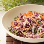 purple cabbage coleslaw