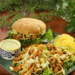 Pineapple Chicken Salad Recipe Indian Style | Sweet And Spicy With Pineapple Dressing