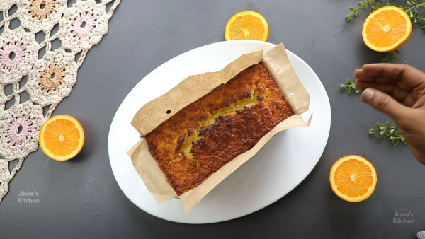 BAKED LOAF CAKE ORANGE CAKE