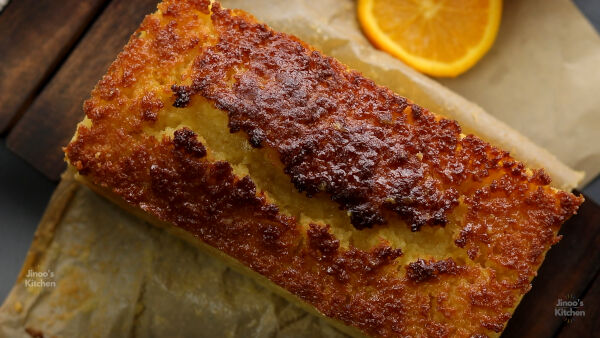 CRISPY OUTER ORANGE LOAF CAKE