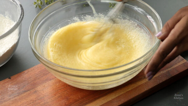 whisk until creamy for orange loaf cake