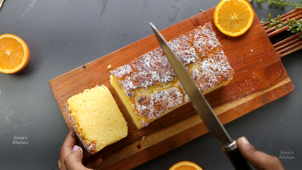 SLICE ONCE COOL - ORANGE LOAF CAKE