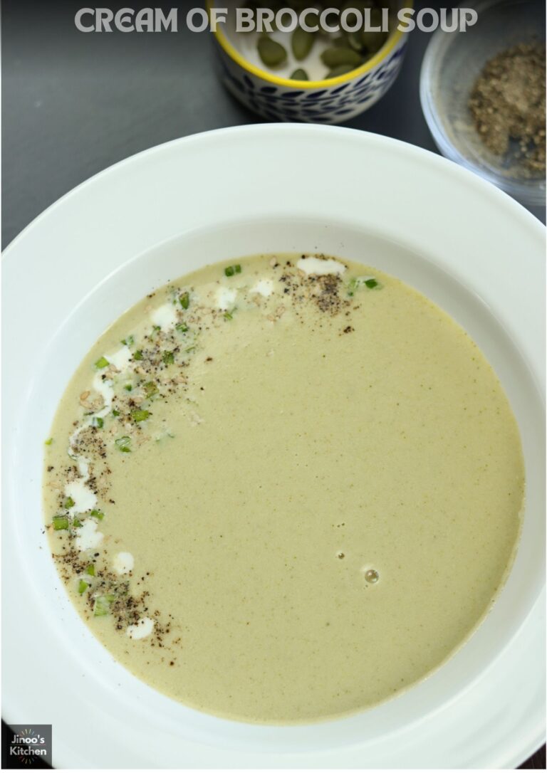 broccoli soup creamy and tasty