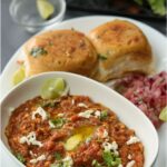 paneer pav bhaji recipe indian street food