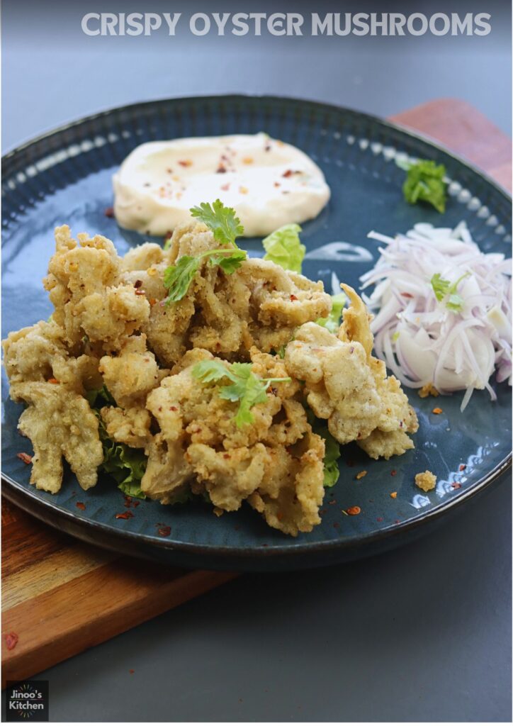 crispy oyster mushrooms recipe